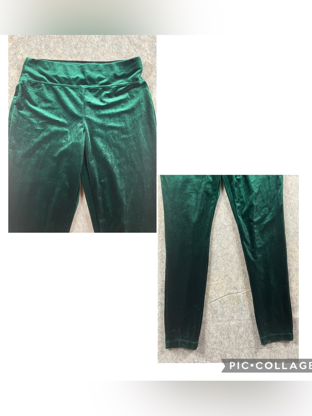 INC Int'l Concepts Emerald Velvet Chic Elegant Holiday Fun Wrap Blazer Pant Set - Picture 10 of 16